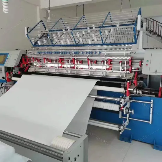 Copriletti Piumino Macchina per trapuntatura multiago Mammut ad alta velocità Macchina per trapuntatura multiago per materassi