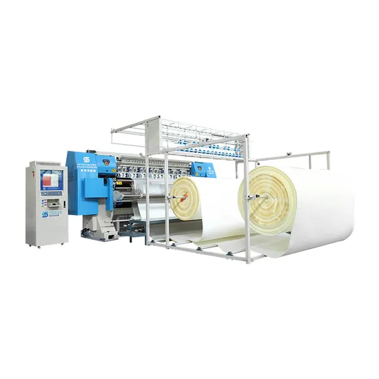 Macchina per quilting multiago computerizzata ad alta velocità con punto catenella